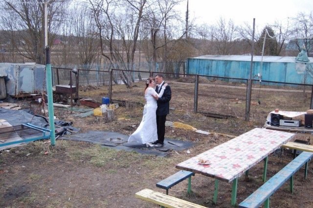Безумные свадебные фотографии Безумные свадебные фотографии