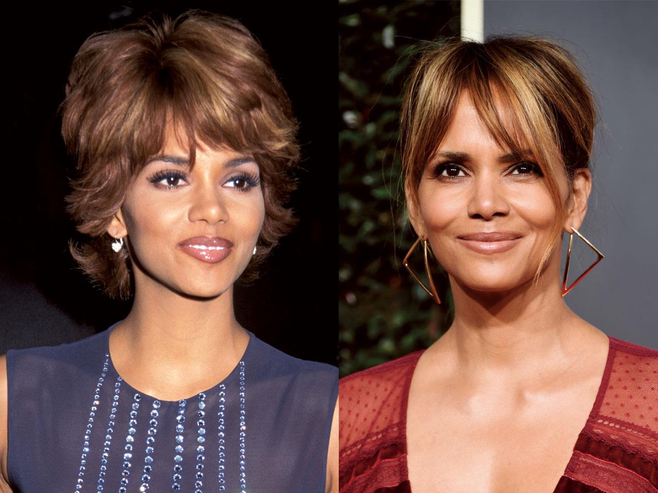 como aparentar 10 aÃ±os menos Halle Berry. Halle Berry