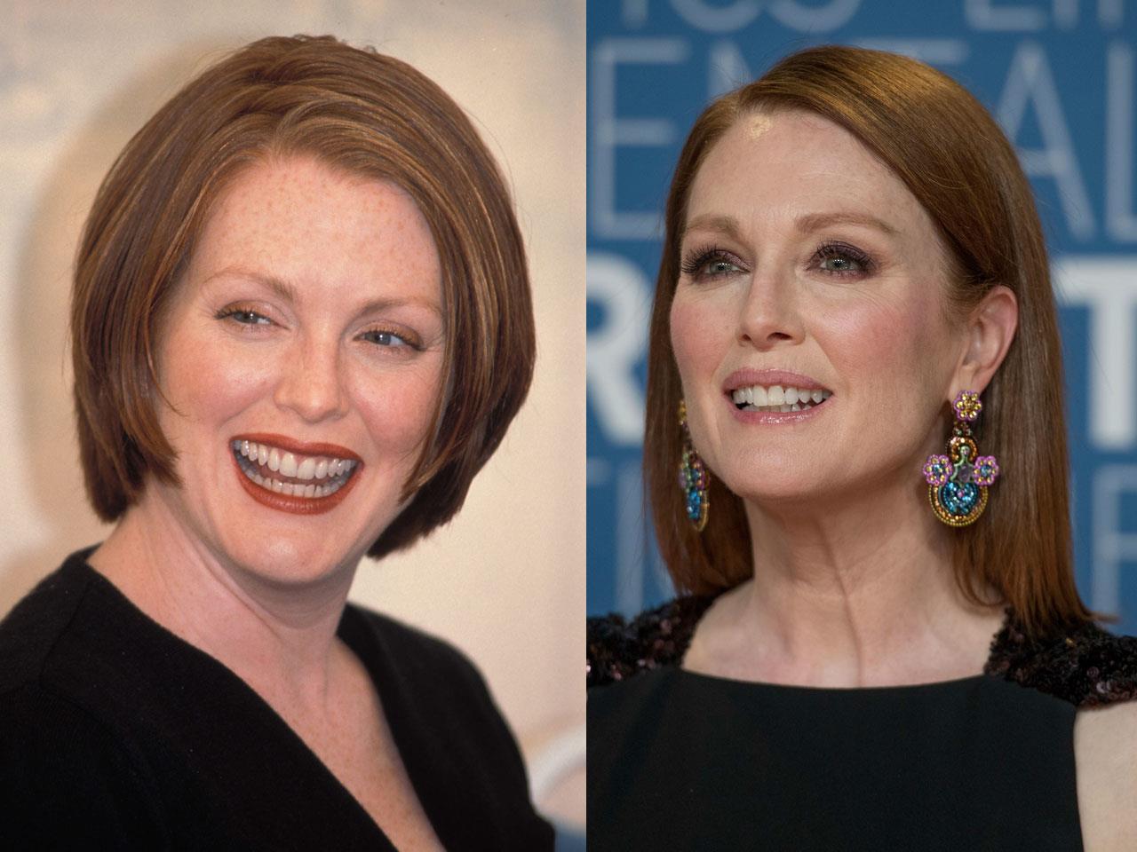 como aparentar 10 aÃ±os menos Julianne Moore. Julianne Moore