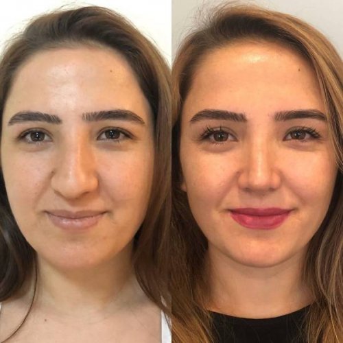 Фотография: Девушки до и после всего одного изменения во внешности №5 - BigPicture.ru