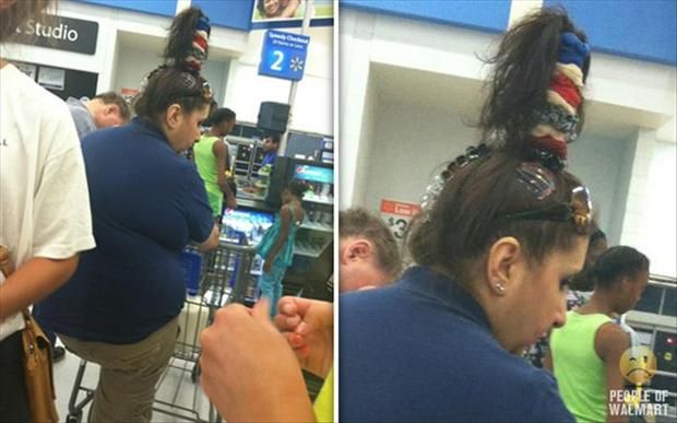 Weird people at Wal-Mart