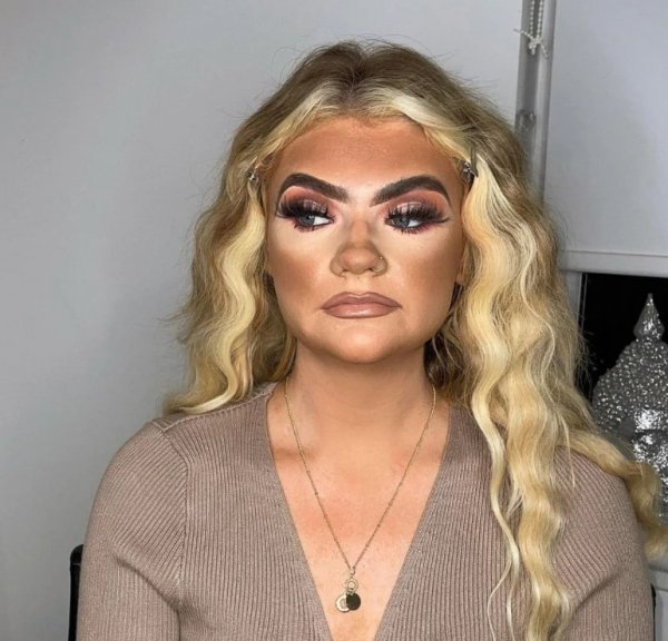 Агрессивный контуринг во всей красе