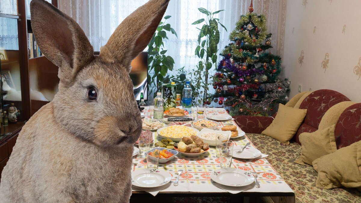Обидите Кролика: не оформляйте так праздничный стол, а то удачи вам не видать