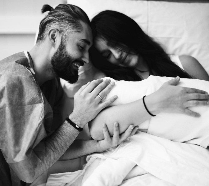 Мария Гураль родила