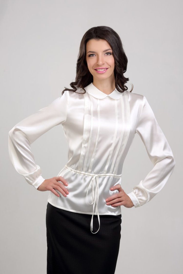 Лара Датта Satin Blouse