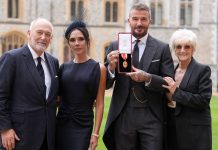 Девід Бекхем пройшов посвяту короля Чарльза ІІІ і отримав лицарське звання (фото)